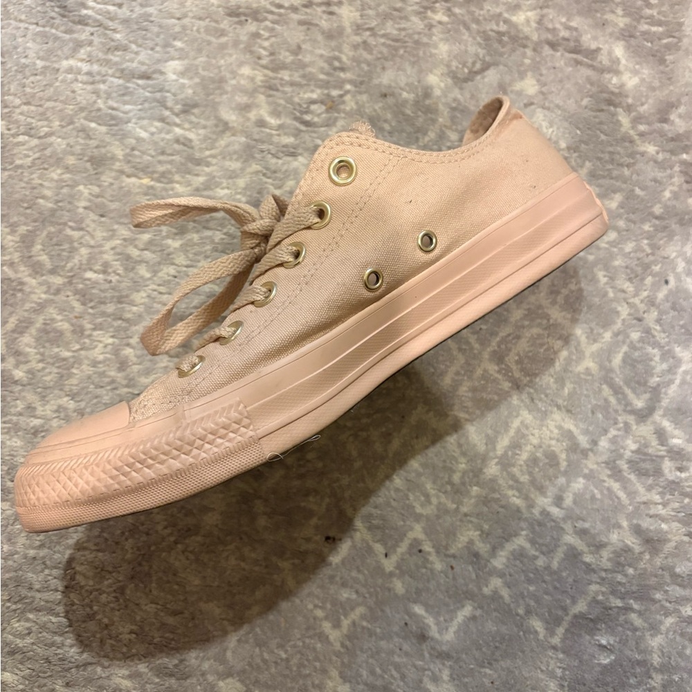 Converse Light Pink Canvas Sneakers